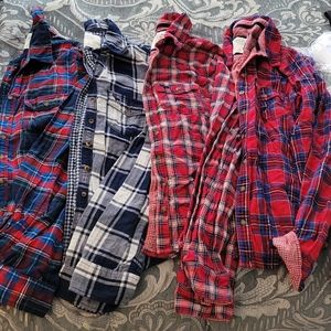 Abercrombie And Fitch Flannels